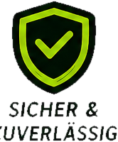 Sicher und zuverlässig